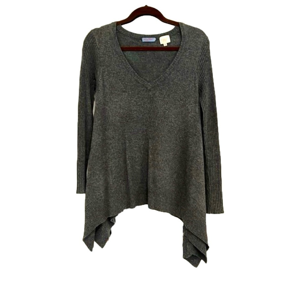 Acrobat sweater | Gray long sleeve sweater size XS